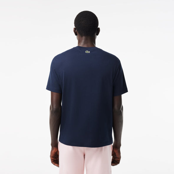 T-shirt lacoste regular fit de punto de algodon