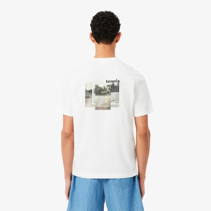 Remera cuello redondo Lacoste para caballero