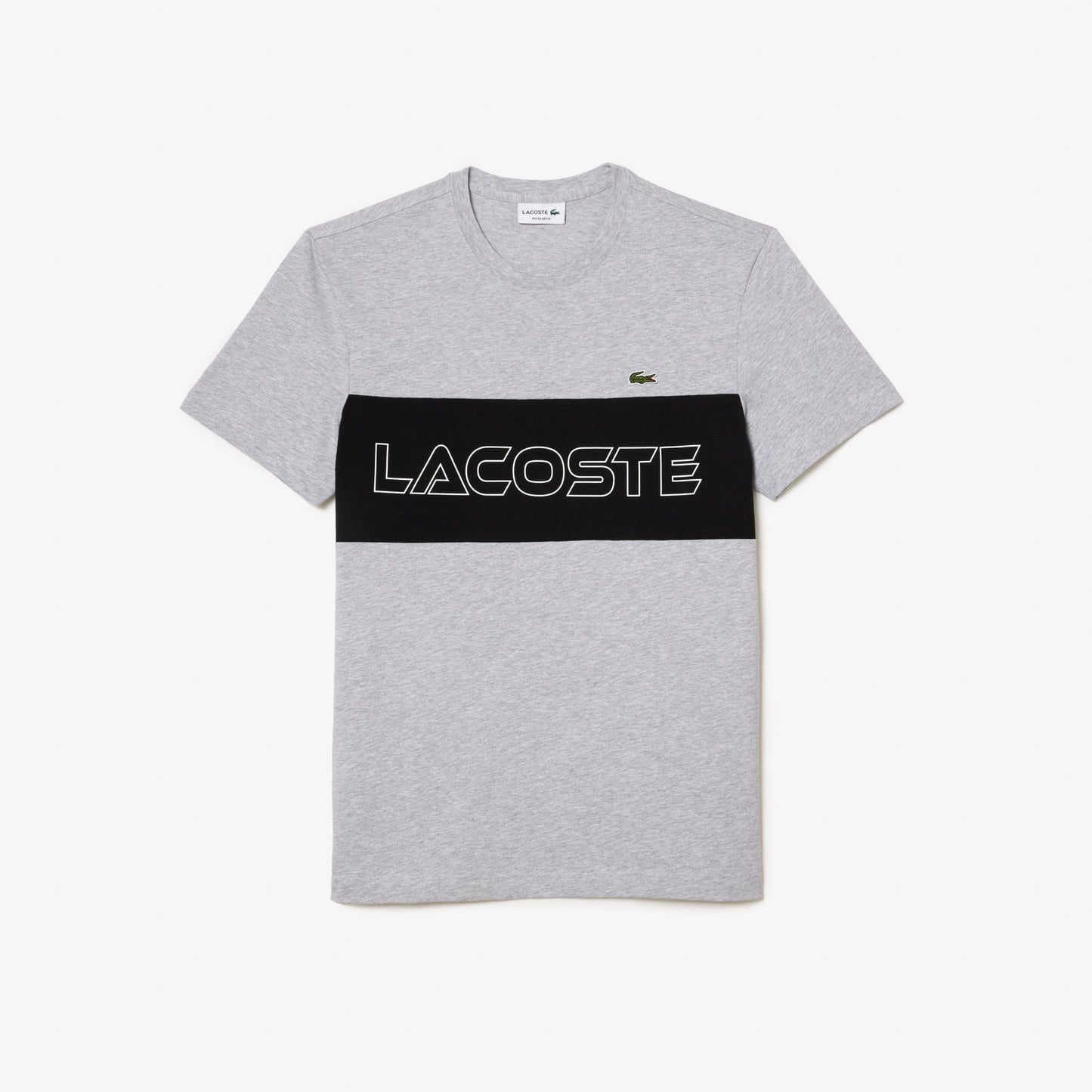 T-shirt Lacoste regular fit con estampado