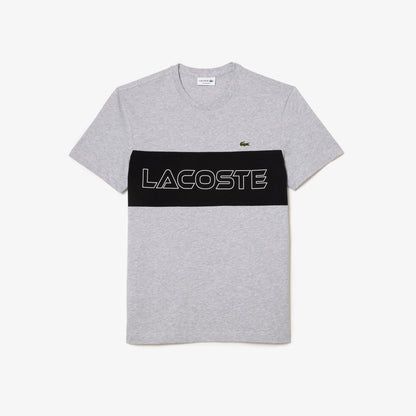 T-shirt Lacoste regular fit con estampado