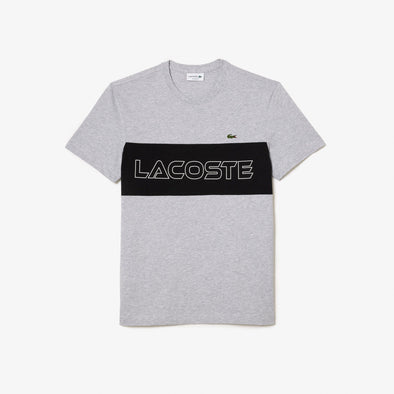 T-shirt lacoste regular fit con estampado