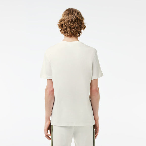 T-shirt lacoste regular fit con estampado