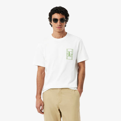 Camiseta de jersey grueso Lacoste para hombre