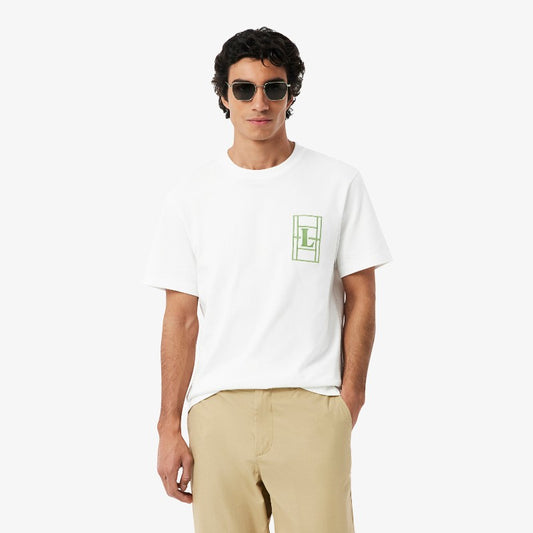 Camiseta de jersey grueso Lacoste para hombre