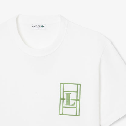 Camiseta de jersey grueso Lacoste para hombre