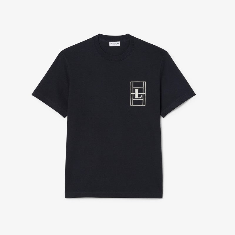 Camiseta de jersey grueso Lacoste para caballero