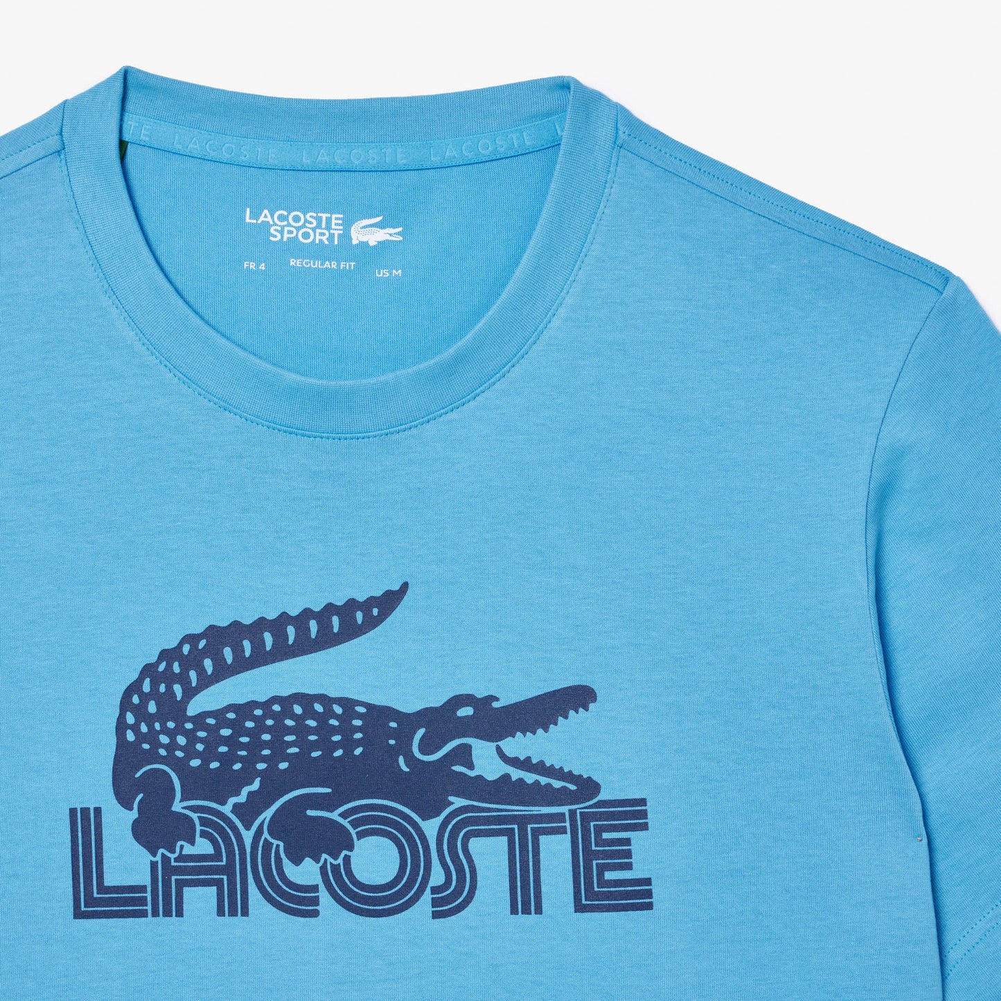 T-shirt de cuello redondo Lacoste