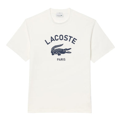 T-shirt lacoste con estampado de corte clasico