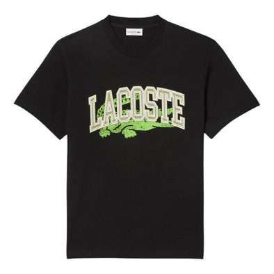 T-shirt lacoste con grafica de punto jersey de algodon