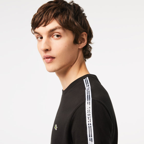 T-shirt lacoste con grafica de punto jersey de algodon