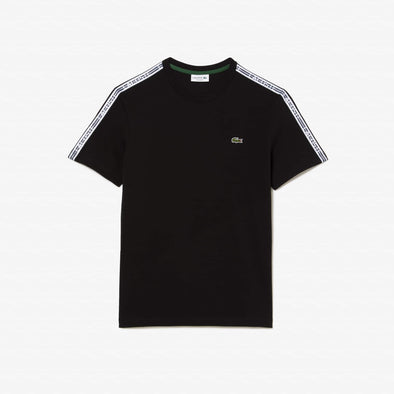 T-shirt lacoste con grafica de punto jersey de algodon