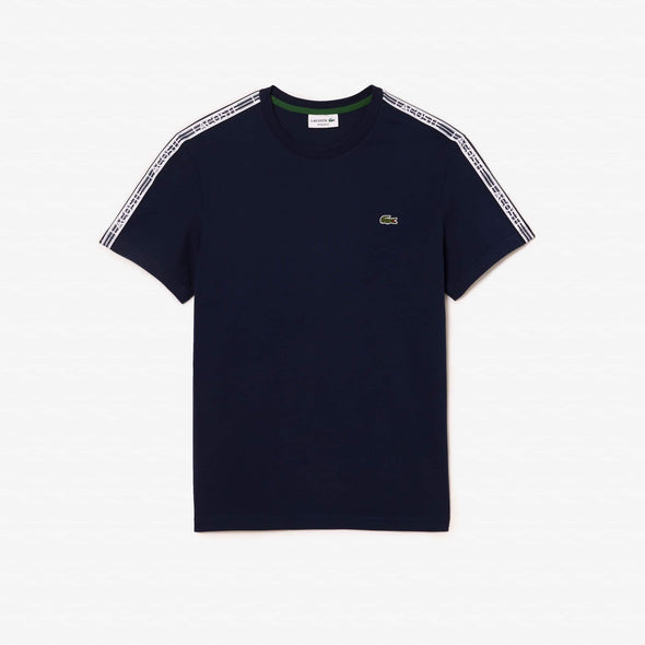 T-shirt lacoste con grafica de punto jersey de algodon