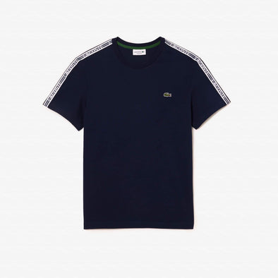 T-shirt lacoste con grafica de punto jersey de algodon