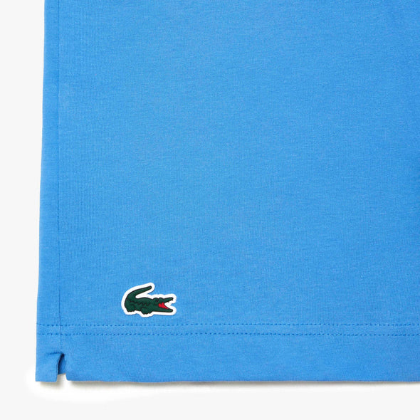 T-shirt lacoste con grafica de punto jersey de algodon