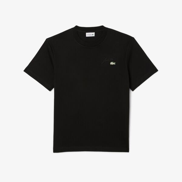 Lacoste remera jersey lourd cuello redondo