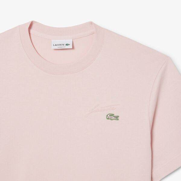 Lacoste remera jersey lourd cuello redondo