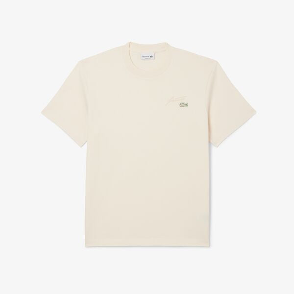 Lacoste remera jersey lourd cuello redondo