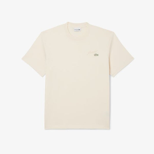 Lacoste remera jersey lourd cuello redondo