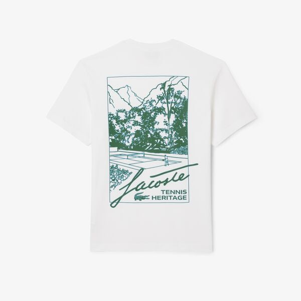 Remera jersey lourd cuello redondo Lacoste