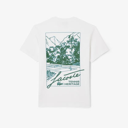 Remera jersey lourd cuello redondo Lacoste