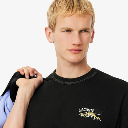 Camiseta cuello redondo Lacoste para caballero