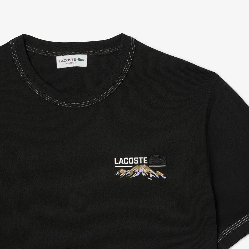 Camiseta cuello redondo Lacoste para caballero