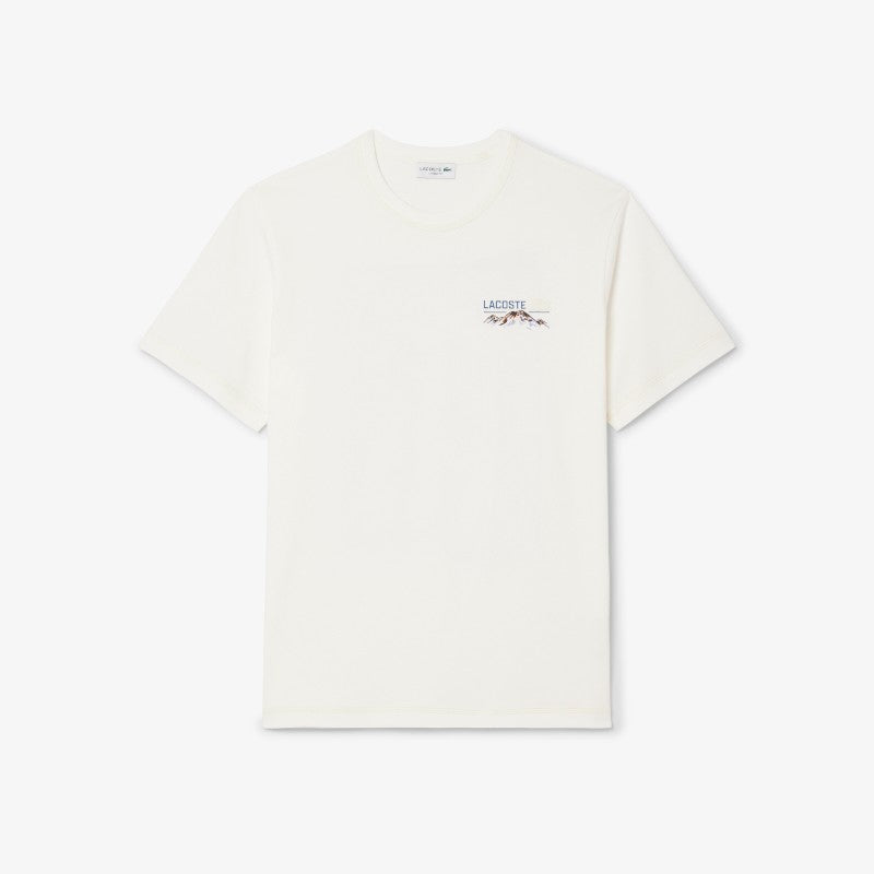 Camiseta cuello redondo Lacoste para caballero