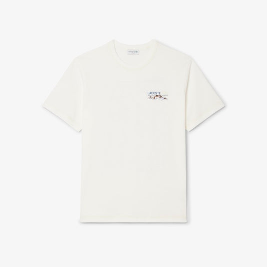 Camiseta cuello redondo Lacoste para caballero
