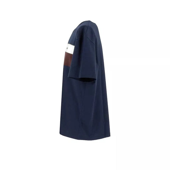 Remera color block cuello redondo mc - t-shirt