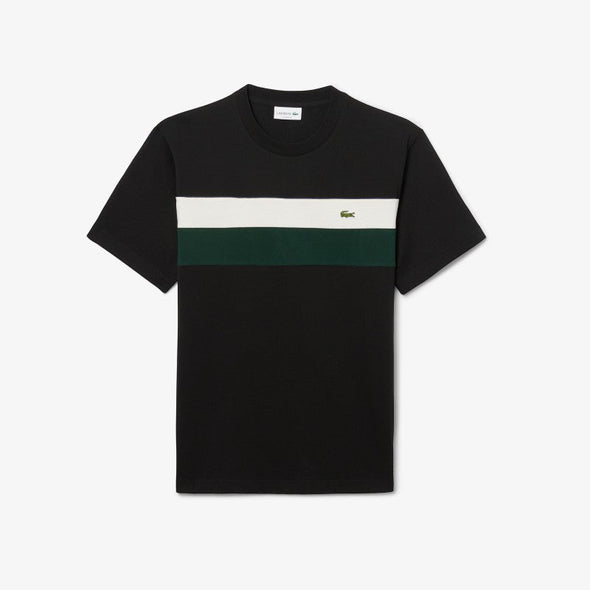 Remera color block cuello redondo mc - t-shirt