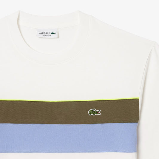 Camiseta tipo polo Lacoste color block