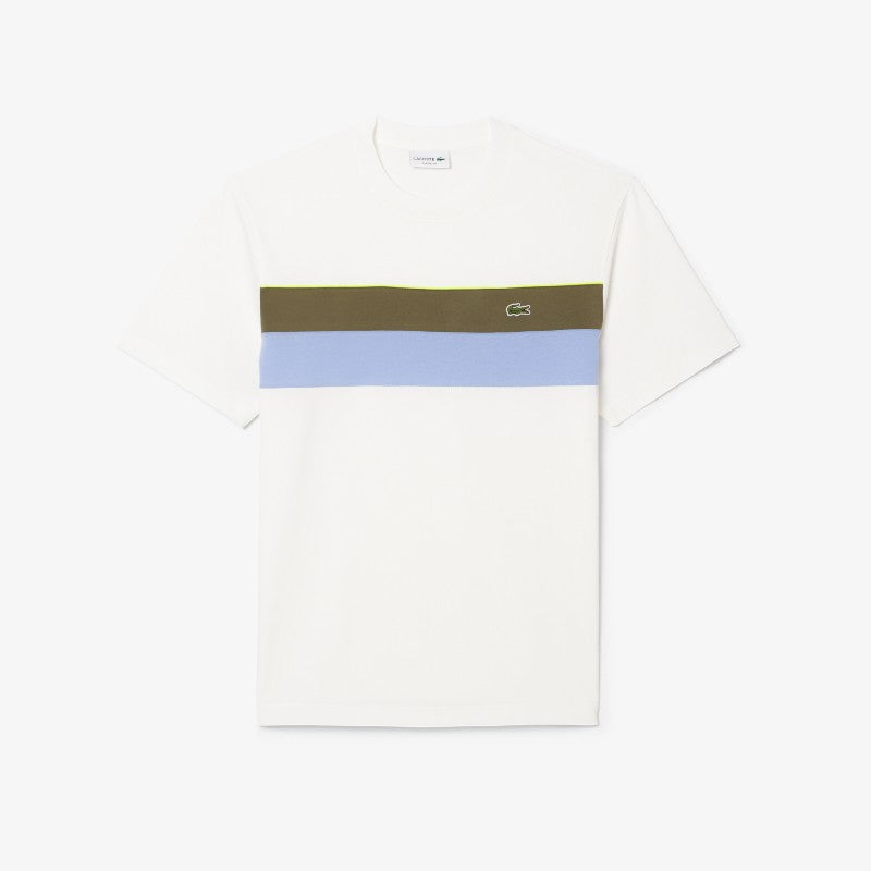 Camiseta tipo polo Lacoste color block