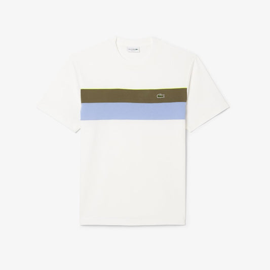 Camiseta tipo polo Lacoste color block