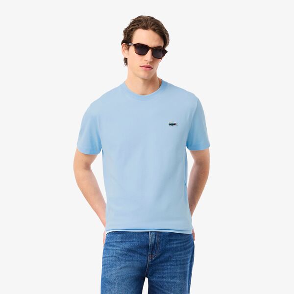 Remera jersey lourd cuello redondo Lacoste