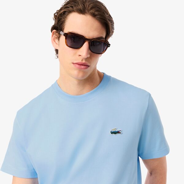 Remera jersey lourd cuello redondo Lacoste