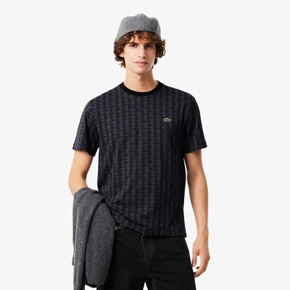 Remera monogram cuello redondo Lacoste para caballero