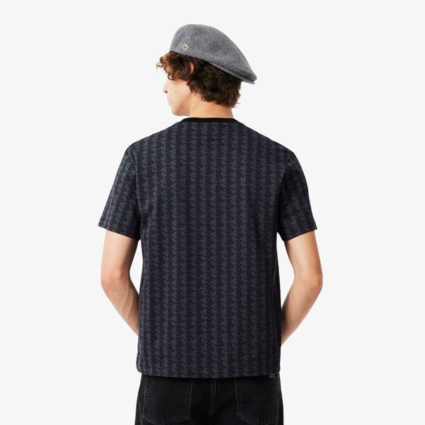 Remera monogram cuello redondo Lacoste para caballero