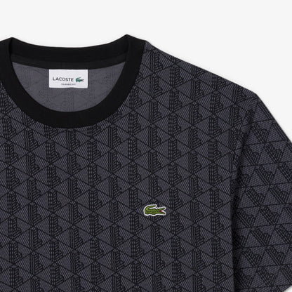 Remera monogram cuello redondo Lacoste para caballero