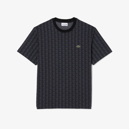 Remera monogram cuello redondo Lacoste para caballero