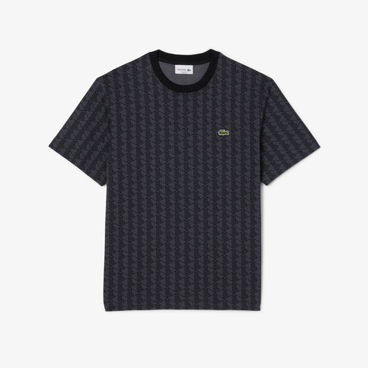 Remera monogram cuello redondo Lacoste para caballero