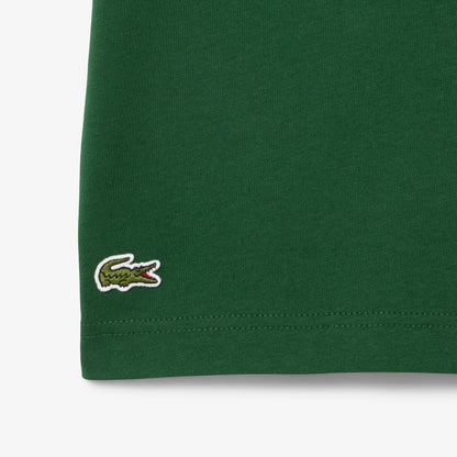 Remera de algodón cuello redondo Lacoste
