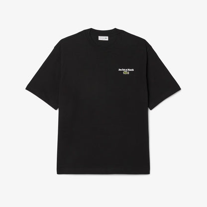 Camiseta Lacoste de jersey pesado cuello redondo