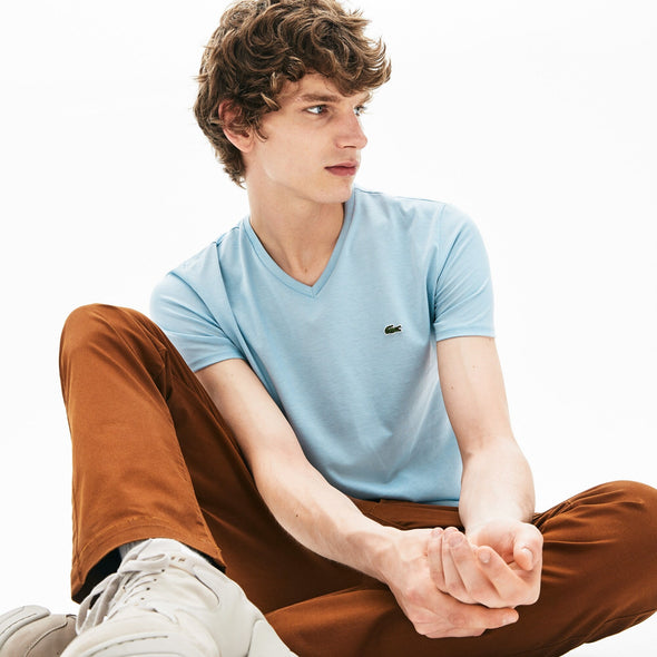 T-shirt cuello v para caballero