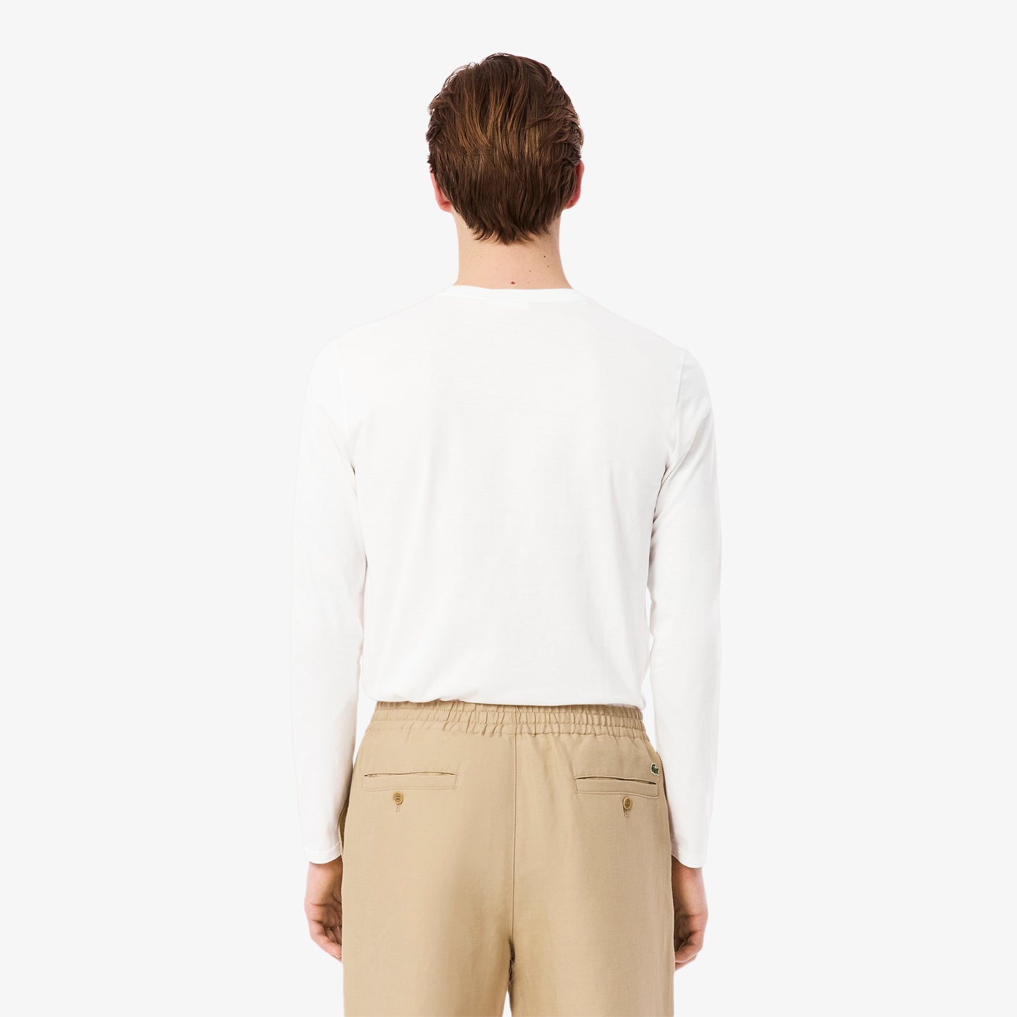 T-shirt cuello redondo Lacoste para caballero