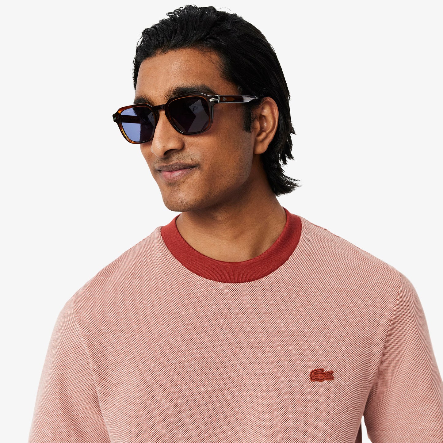 Suéter cuello redondo Lacoste