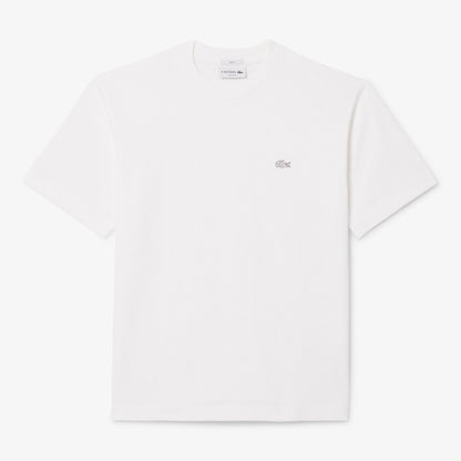 Camiseta Lacoste de cuello redondo y corte loose fit