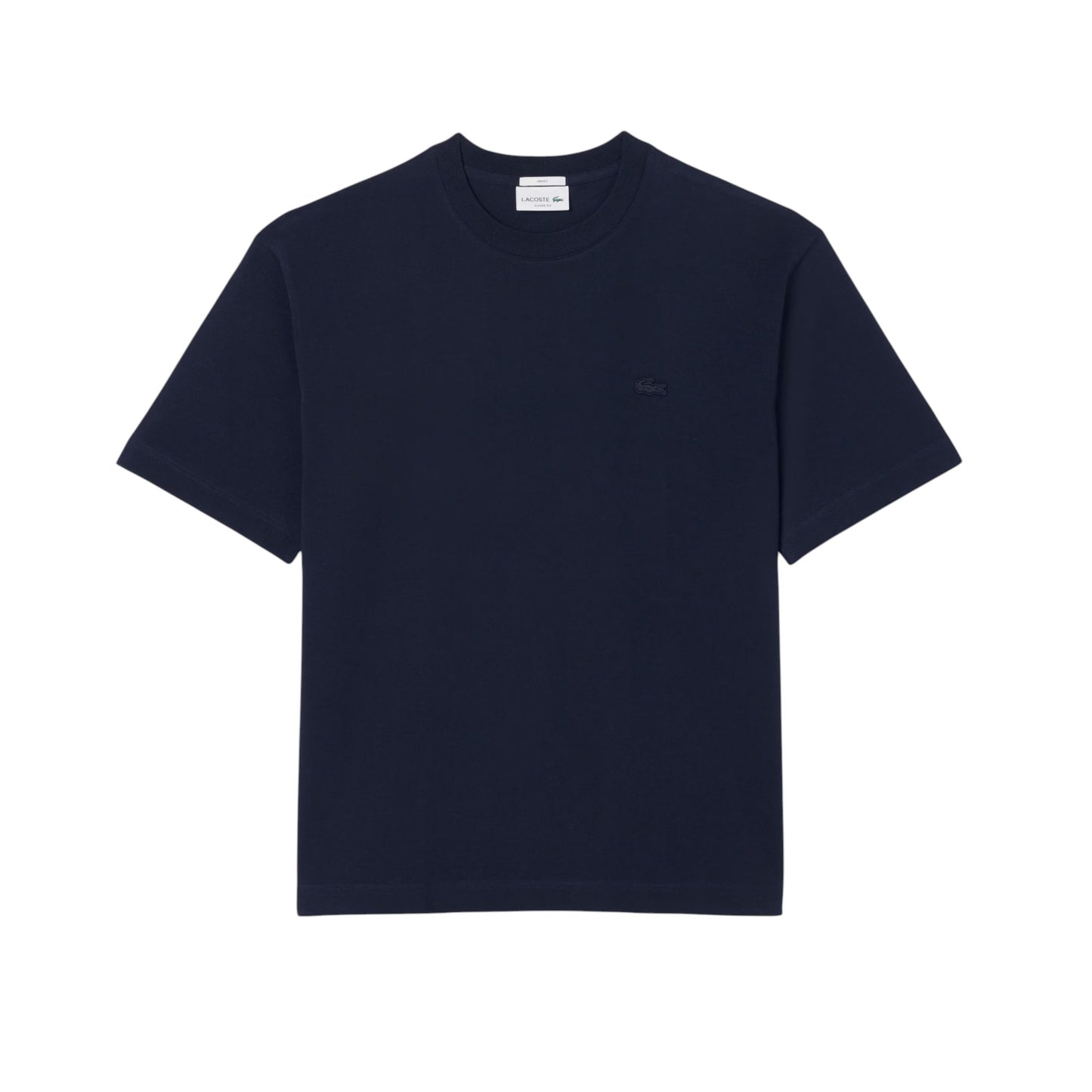Camiseta Lacoste de cuello redondo y corte loose fit