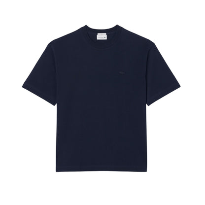 Camiseta Lacoste de cuello redondo y corte loose fit