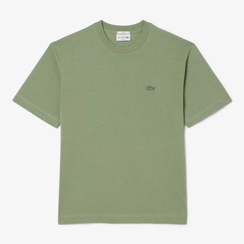 Camiseta Lacoste de cuello redondo y corte loose fit