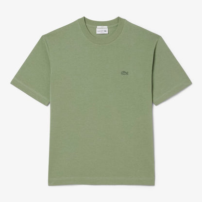 Camiseta Lacoste de cuello redondo y corte loose fit
